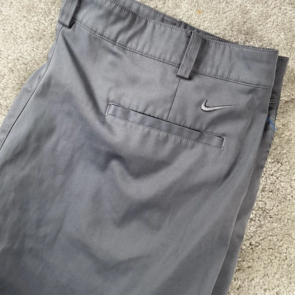 Nike Golf Shorts Mens 40 Gray Excellent Dri-FIT Tour Performance‎ Flat Front